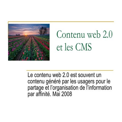Contenu web 2.0