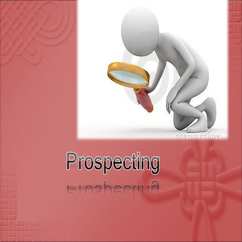 Chap. 7. prospecting