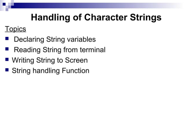 Chap 8(strings)