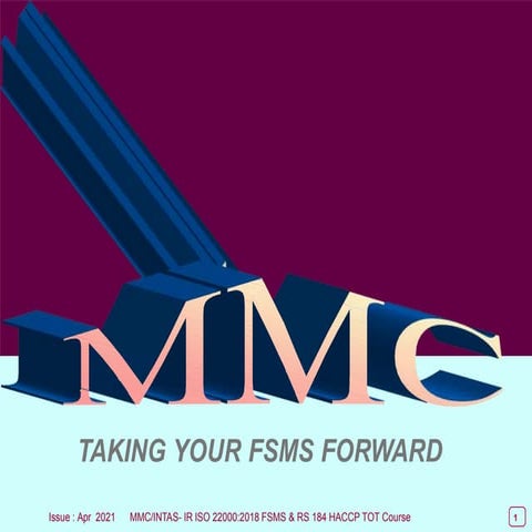 OVERVIEW -RS ISO22000  RS 184 HACCP  QUIREMENTS (Chapter 0 - 2 )