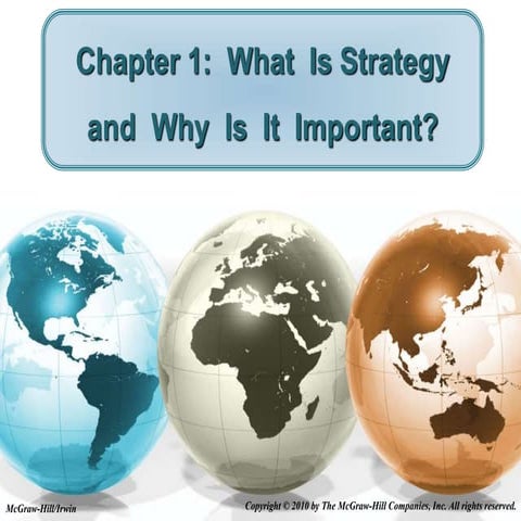 what is strategy and why is it important