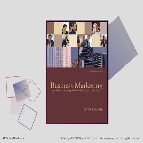 Chap001 business markets & business marketing