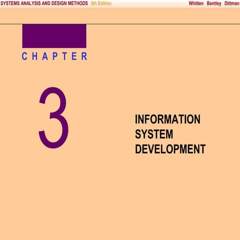 System Analysis and Design