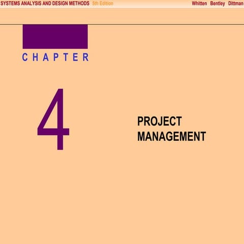  system analysis and design  Chap004