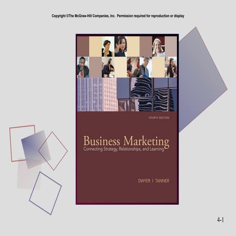 Chap004 organizational buyer behavior