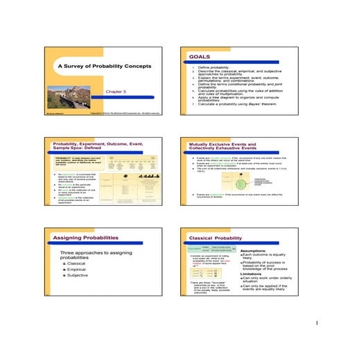 Probability Concepts
