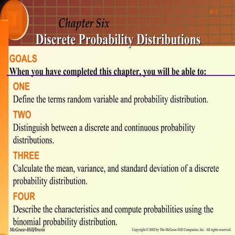 Discrete Probability Distributions | PPTX