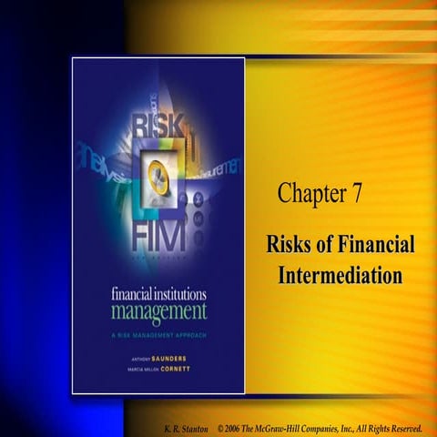 Chap007_risk of financial intermediation