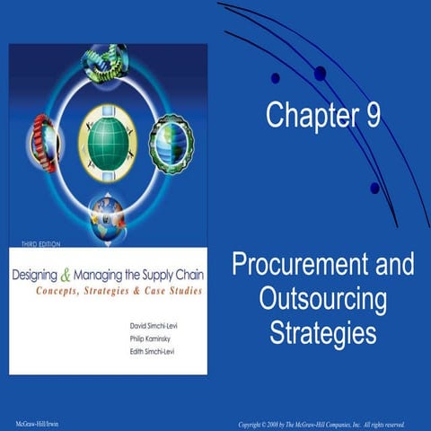 Chap009 Procurement and Outsourcing Strategies.ppt