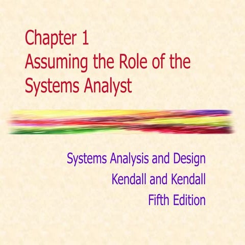 ch01 information systems and designing analysis
