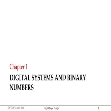 Digital Logic Design presentation Number Systems.pptx