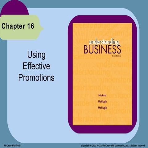 Chap016 | PPT | Advertising Industry | Industries