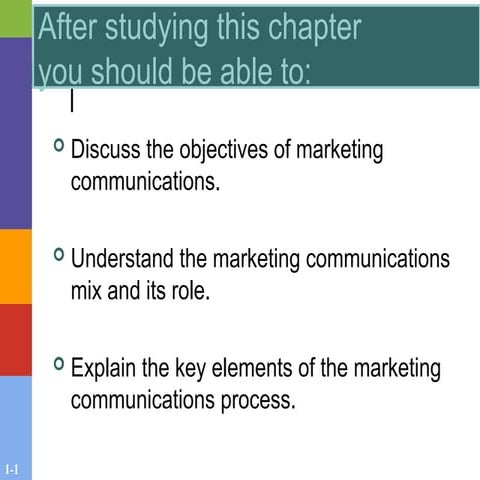 Marketing communication system and communication mix