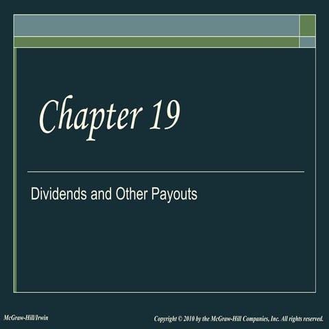 Chapter 19 Corporate Finance.ppt