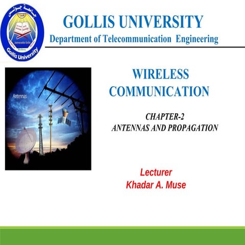 Chap 02 antenna &amp; wave propagation 