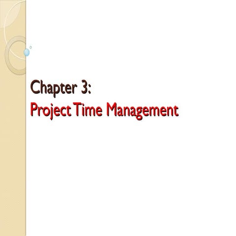 chapter03------project tme managment.ppt