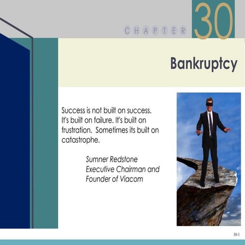 Chapter 30 – Bankruptcy