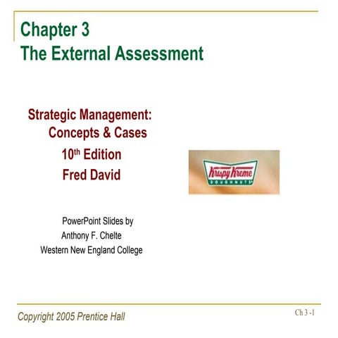 The External Assessment