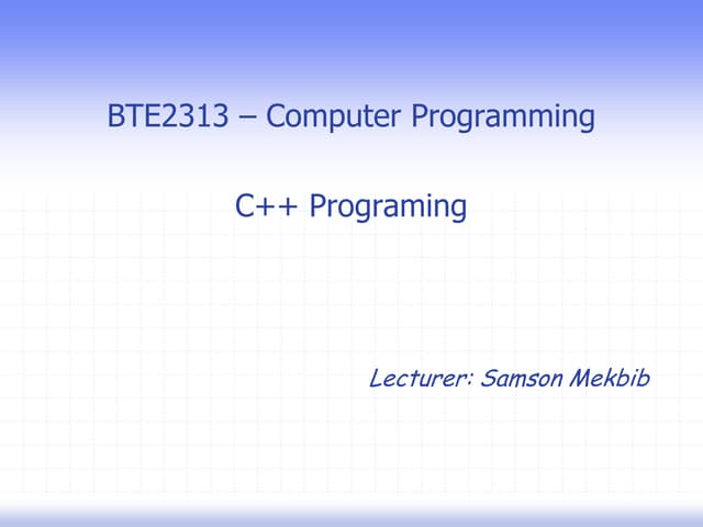 Chap 1 c++