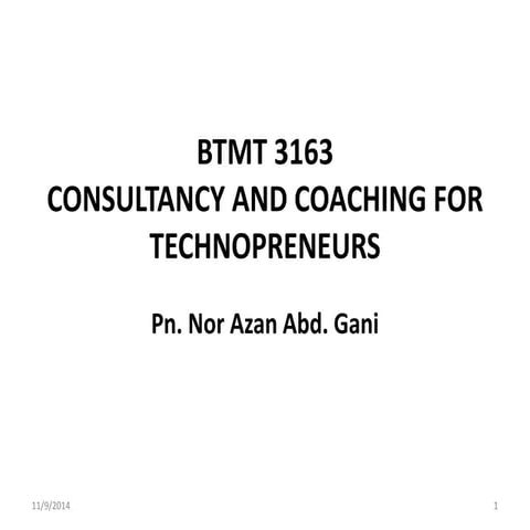 Chap1   introduction to consultancy (boon)