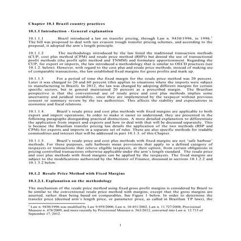 Transfer pricing: practical manual for developing countries - Chapter 10 Coun...