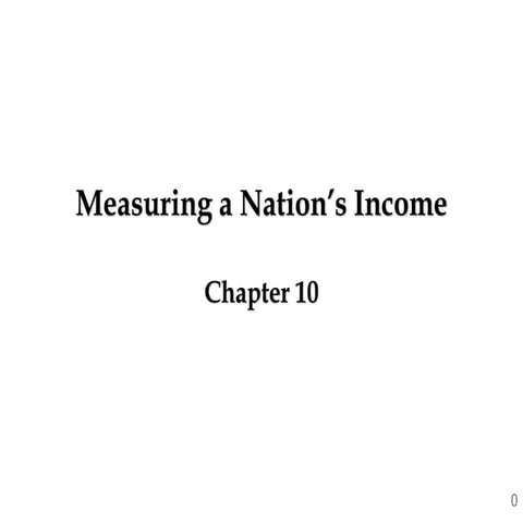 Gross Domestic Product for E1
