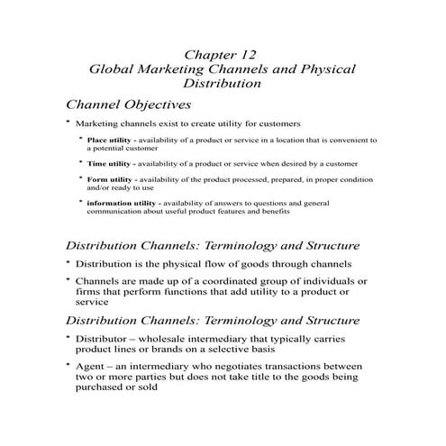 Chap12pp  distribution
