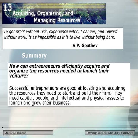 Chap13 | PPT | Startups | Business