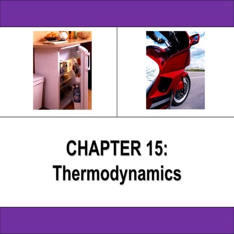 Chapter 15=Thermodynamics