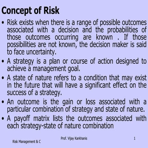 Chap 18   risk management & capital budgeting