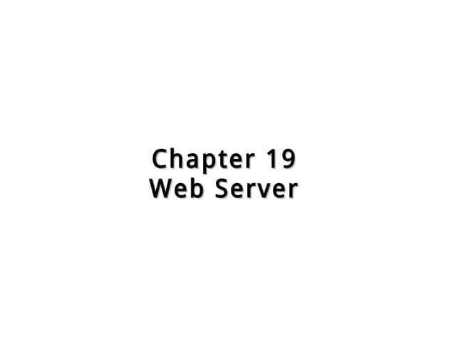 Chap 19 web