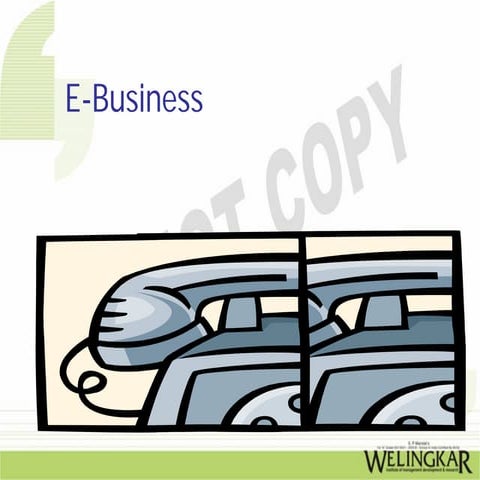 Introduction to eBusiness