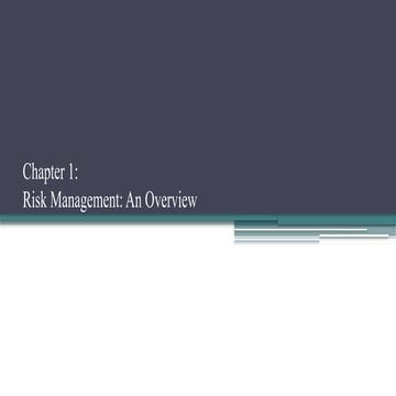 Chap1 Risk Management presentation for students