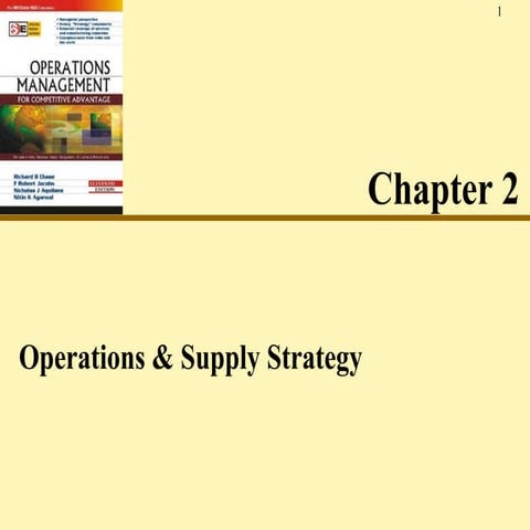 Chapter 2 Supply Chain Management | PPT