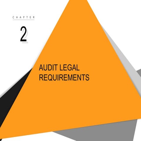 Chapter 2 - Audit Legals Requirements...