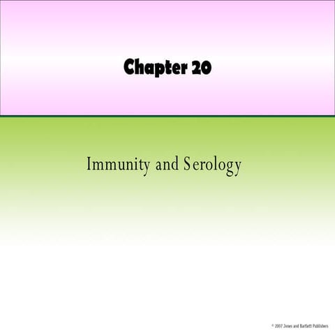 Chap20 Immunology & Serology