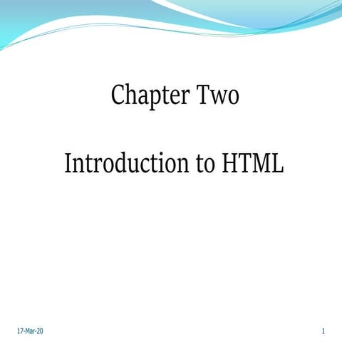 Internet Programming | PPT