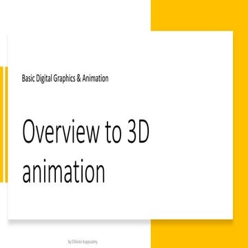 Chap2 Overview of 3D Animation .pptx