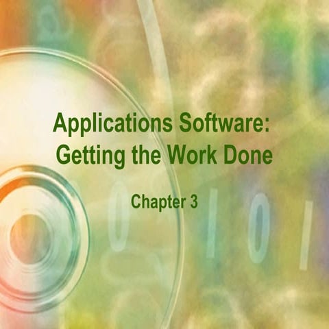 Application Software | PPT | Desktop Publishing | Computer Software and ...