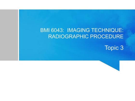 Ward radiography.pptx