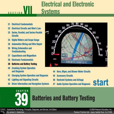Chapter 39 Batteries and Battery Testing