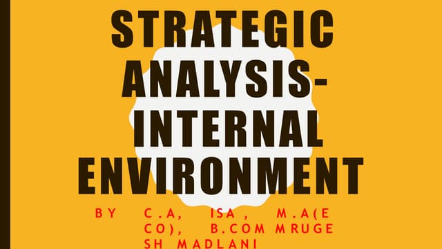 Chap 3 Strategic Analysis - Internal (2).pptx