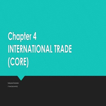 International Trade