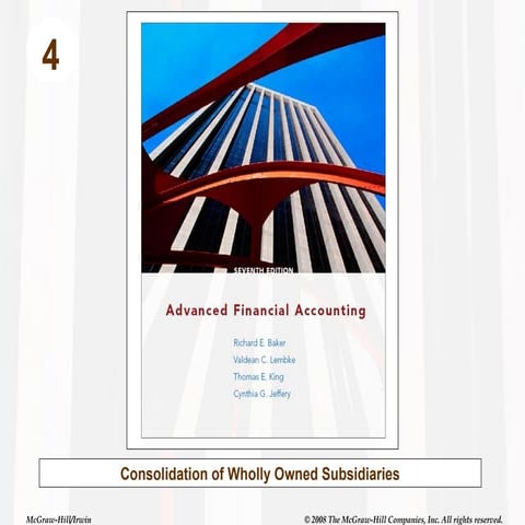 Advance financial accounting Chapter 4.ppt
