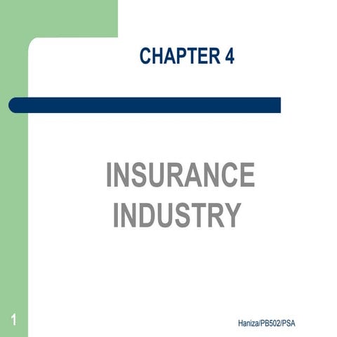 Chap 4 -_insurance_industry