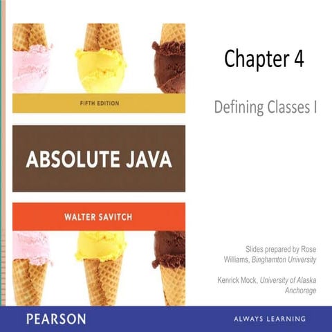 Chapter 4 Absolute Java | PPT