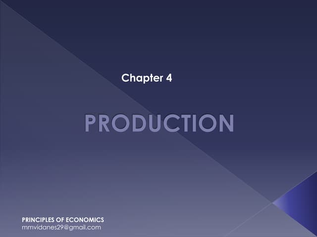 Chap4 production