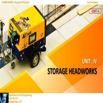 Types of Forces Acting on Gravity Dam