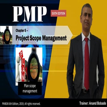Chap 5.1 Plan Scope Management