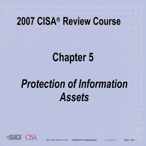 Chap5 2007 C I S A Review Course